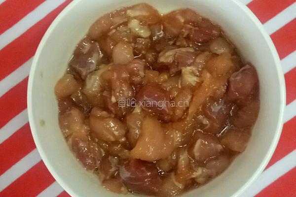 简易版酸豆角炒肉沫的做法图解2