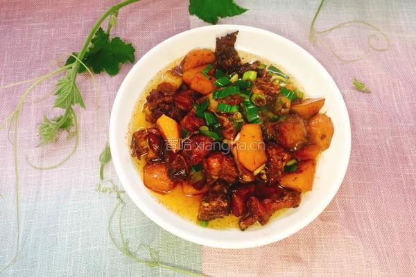 土豆红烧鸭