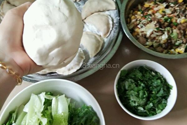 蔬菜香菇肉沫水饺的做法图解6
