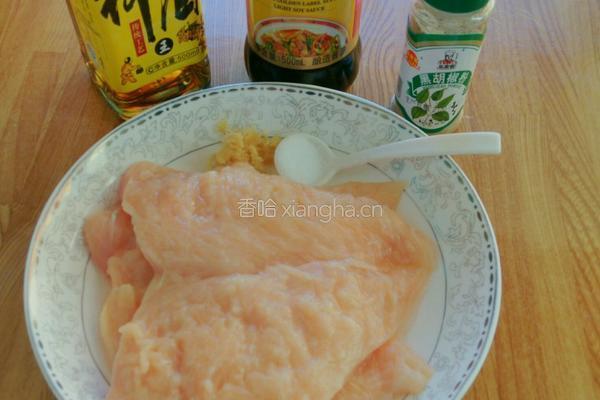 煎鸡排的做法图解2