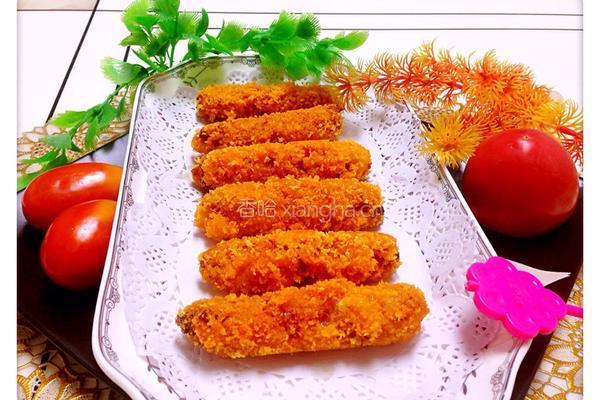 炸火腿肠的做法图解8
