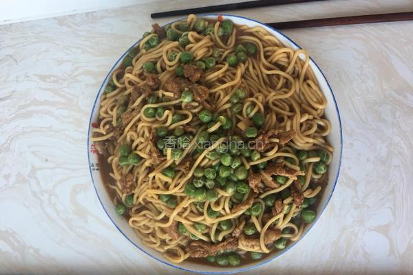 豌豆焖面的做法图解12