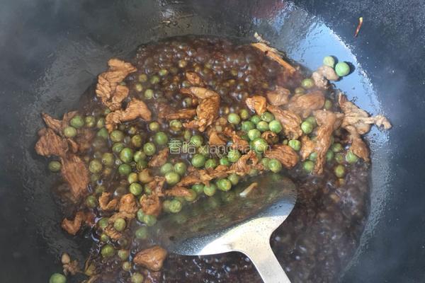 豌豆焖面的做法图解9