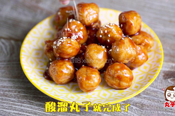 丸子妹美食之让你吃回三碗饭的开胃醋溜丸的做法图解9