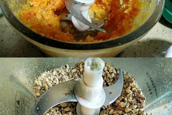 满口飘香的五仁月饼馅儿的做法图解4