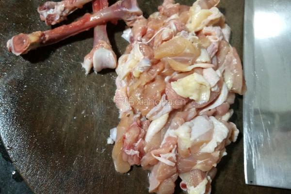 竹笋炒鸡腿肉的做法图解4
