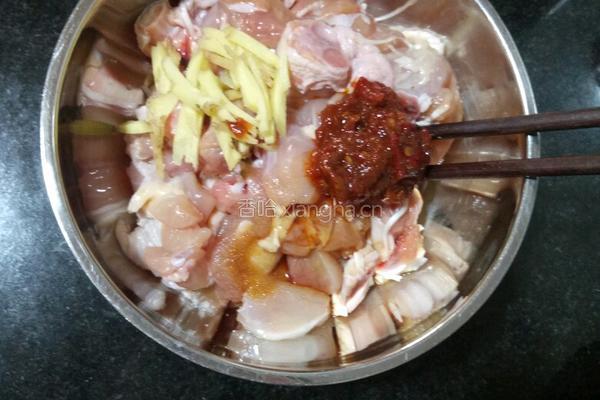 竹笋炒鸡腿肉的做法图解5