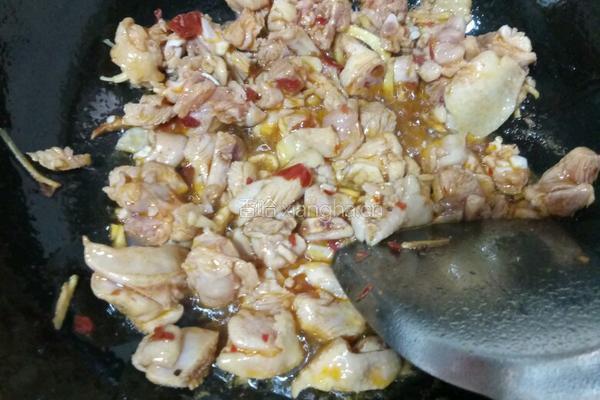 竹笋炒鸡腿肉的做法图解7