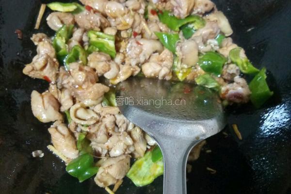 竹笋炒鸡腿肉的做法图解8