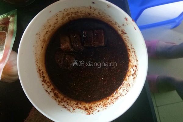 红烧五花辣拌饭的做法图解1