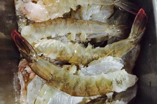 粉丝蒜蓉虾的做法图解1
