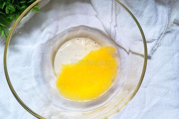 菠菜蒸糕的做法图解2