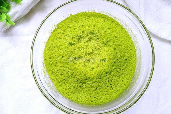 菠菜蒸糕的做法图解12