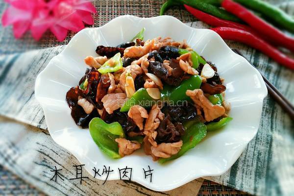 木耳炒肉片的做法图解9