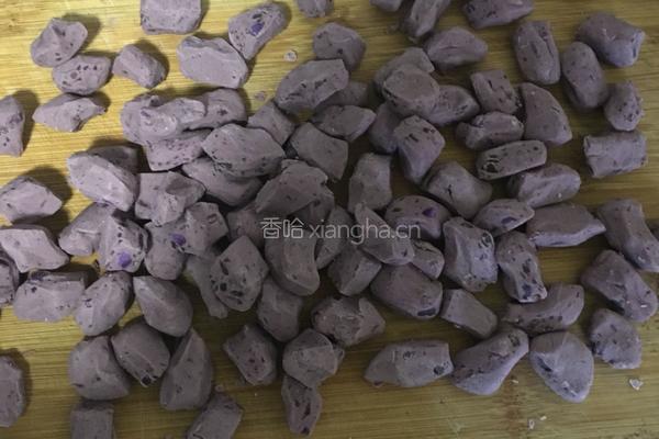 紫薯南瓜芋圆的做法图解4