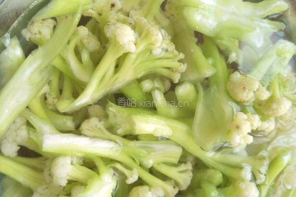 素干锅花菜的做法图解2