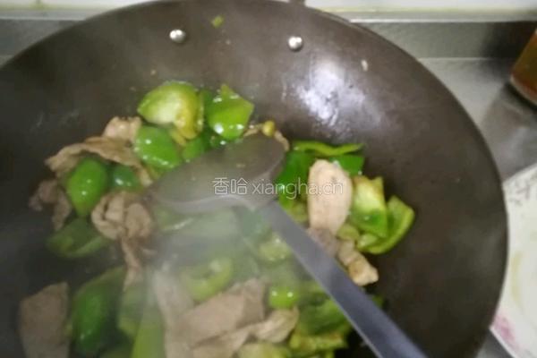 大辣椒炒肉的做法图解9