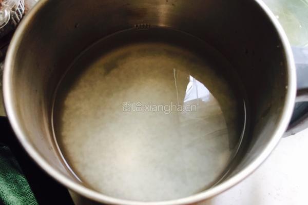 虾皮时蔬白米粥的做法图解5