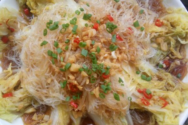 蒜蓉粉丝蒸娃娃菜
