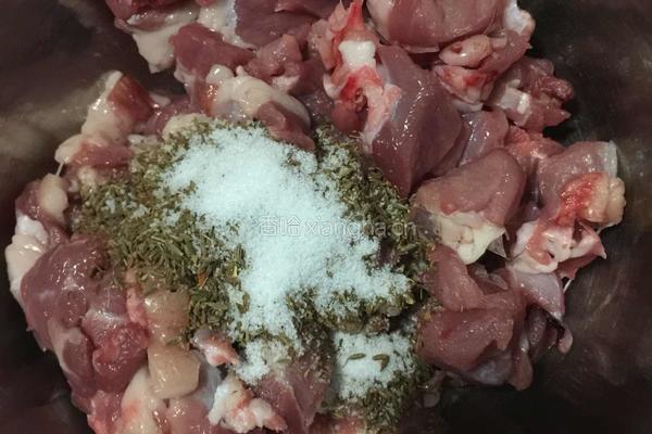 烤羊肉串（烤箱版）的做法图解3