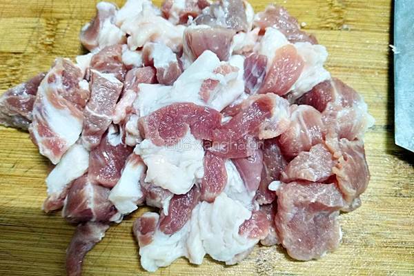 油菜粉丝肉丸汤的做法图解2