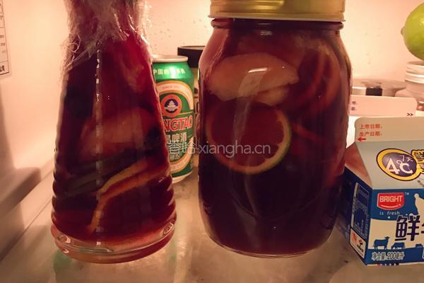 自调葡萄酒（西班牙的sangria汽酒）的做法图解8