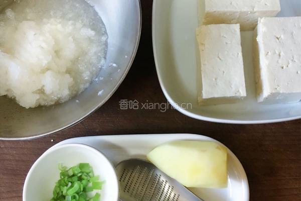 日式油炸豆腐的做法图解1
