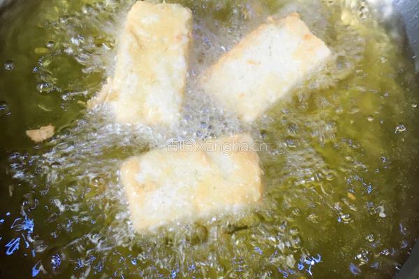 日式油炸豆腐的做法图解3