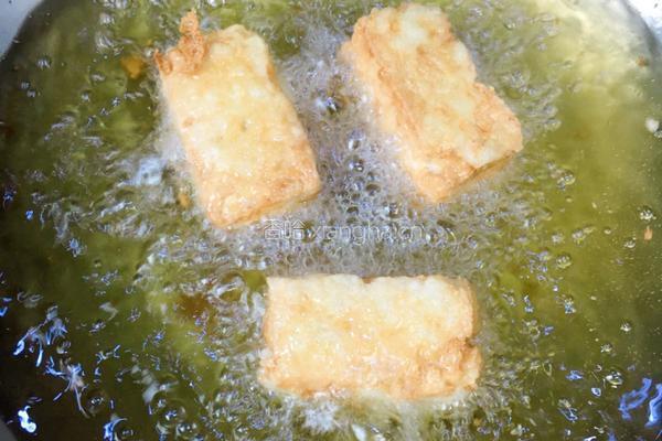 日式油炸豆腐的做法图解4