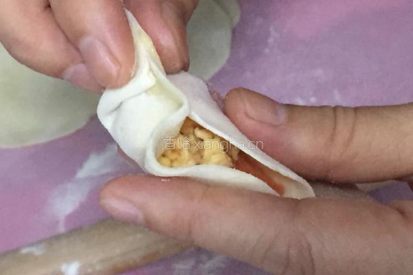 西红柿鸡蛋饺子的做法图解10