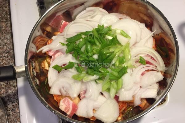 韩式泡菜汤(김치찌개)的做法图解9