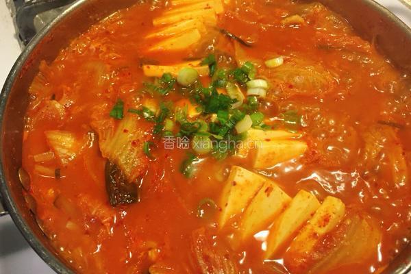 韩式泡菜汤(김치찌개)的做法图解13