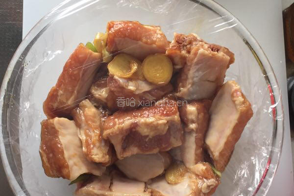 糯米蒸排骨的做法图解2