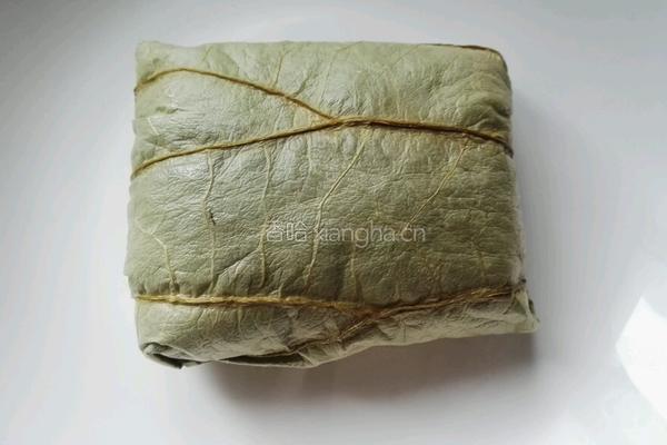 荷叶糯米鸡的做法图解9