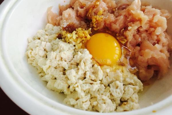 豆腐汉堡肉的做法图解2