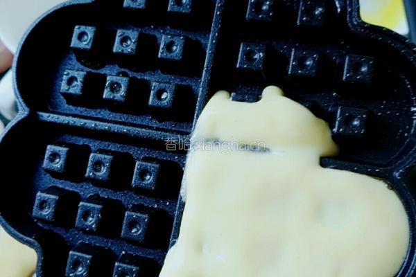 华夫饼的做法图解4