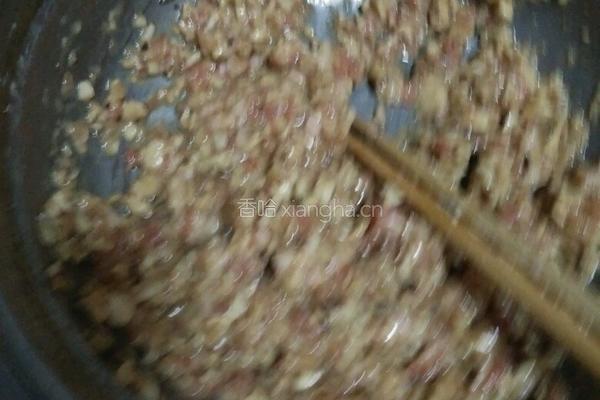香菇塞肉的做法图解2