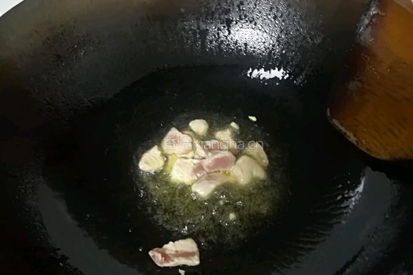 炒扁豆的做法图解4