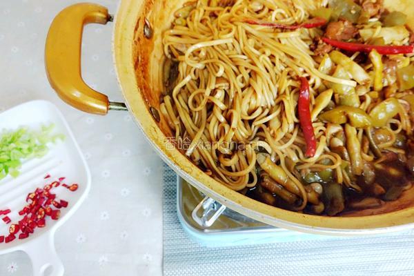豆角焖面的做法图解9