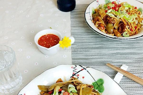 豆角焖面的做法图解12