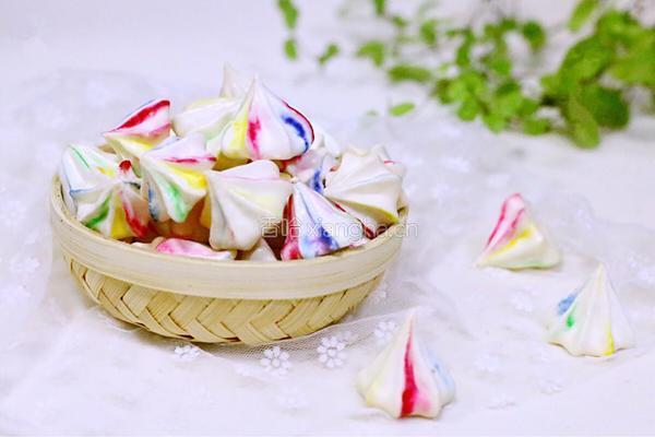 炫彩蛋白糖的做法图解11