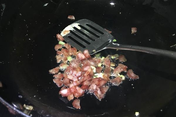 广式香肠蛋炒饭的做法图解6