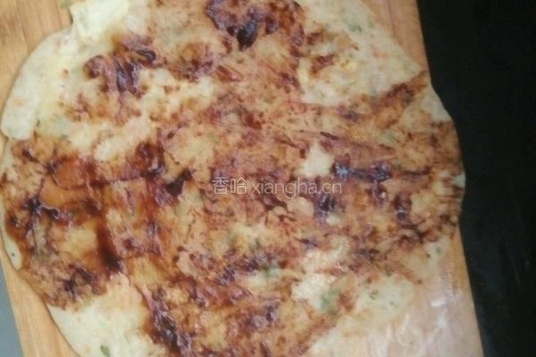 自制美味面糊早餐饼的做法图解6