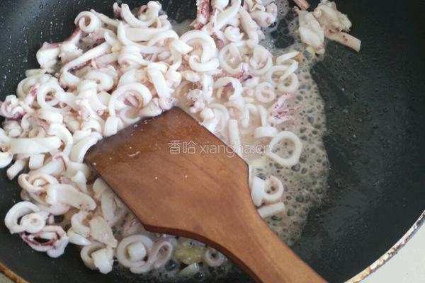家常菜炒鱿鱼的做法图解4