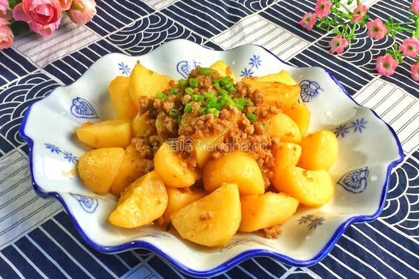 肉沫小土豆的做法图解8