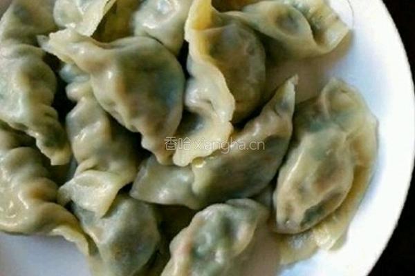 韭菜猪肉馅饺子的做法图解1