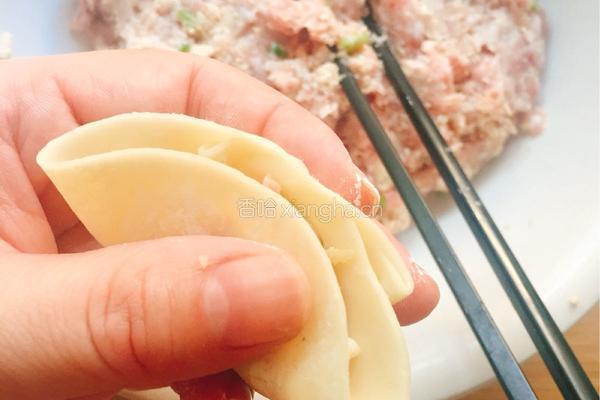 豆腐肉煎饺的做法图解5