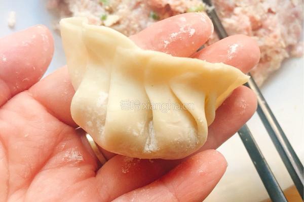 豆腐肉煎饺的做法图解6