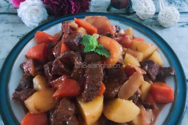 土豆烧牛肉的做法图解11