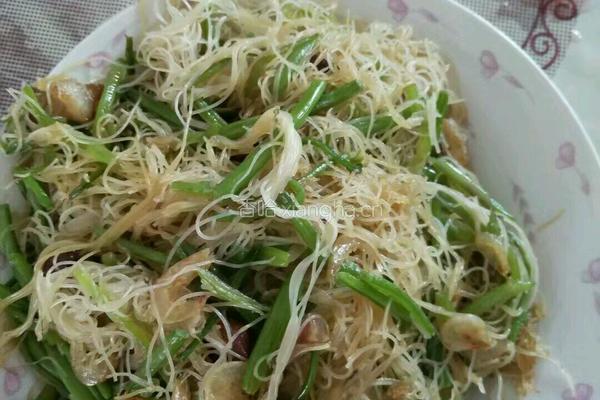 红薯根炒粉丝的做法图解6